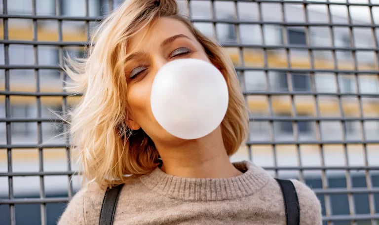 Gums sweetened with xylitol, a natural sugar substitute, go a step further.